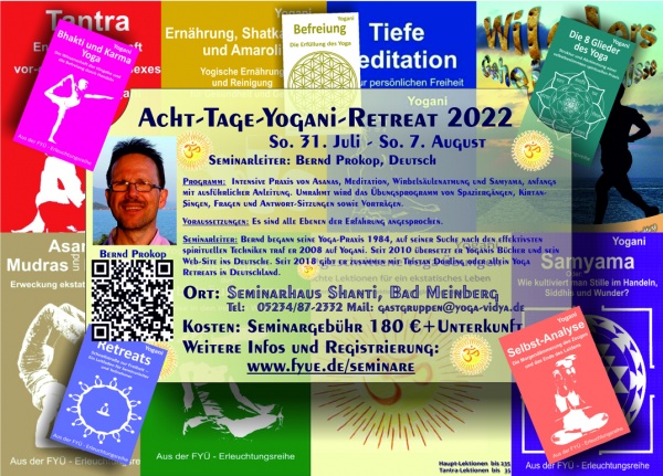 Retreat Ticket for 8-days-AYP-Retreat  July 31st to 7th of August 2022